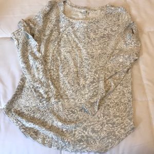 LOFT Long Sleeve Printed Tee